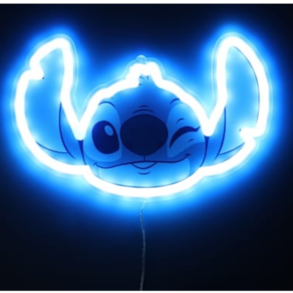 NWT- 🔋Operated- Disney- Stitch - Neon Wall Art Decoration Sign - Picture 13 of 17